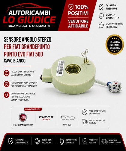 Sensore angolo sterzo per - sensore, fiat