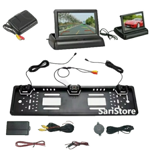 Kit parcheggio monitor - parcheggio, 4.3"
