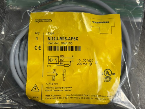 Turck ni12u m18 ap6x - turck, ni12u‐m18‐ap6x